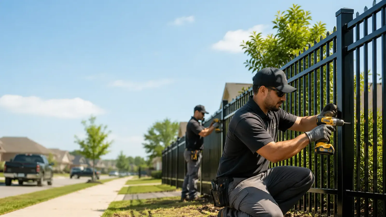 Metal Fence Installation in Goddard, KS